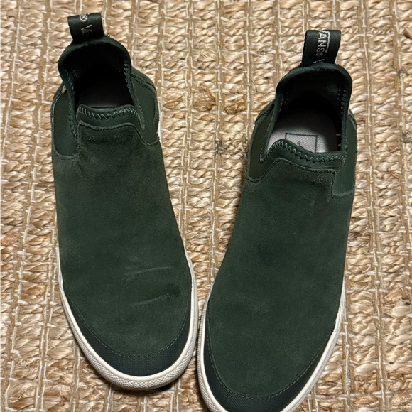 Vans Green Slip-On Shoes - Picture 2 of 9